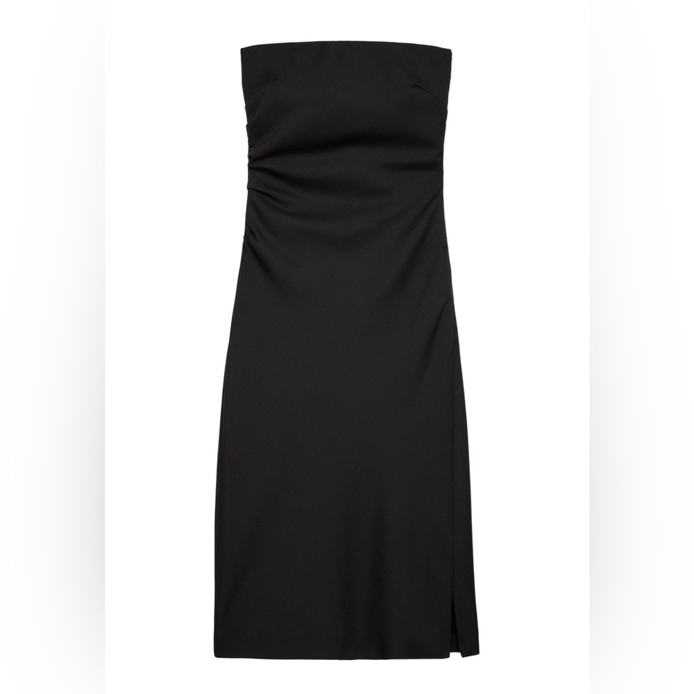 Zara Narciso Rodriguez black bustier dress